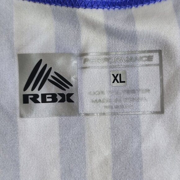 RBX athletic wear tank top women's size XL purple white pink stripes pattern - Picture 5 of 11